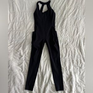 Harmony Balance Black Halter Jumpsuit size Small